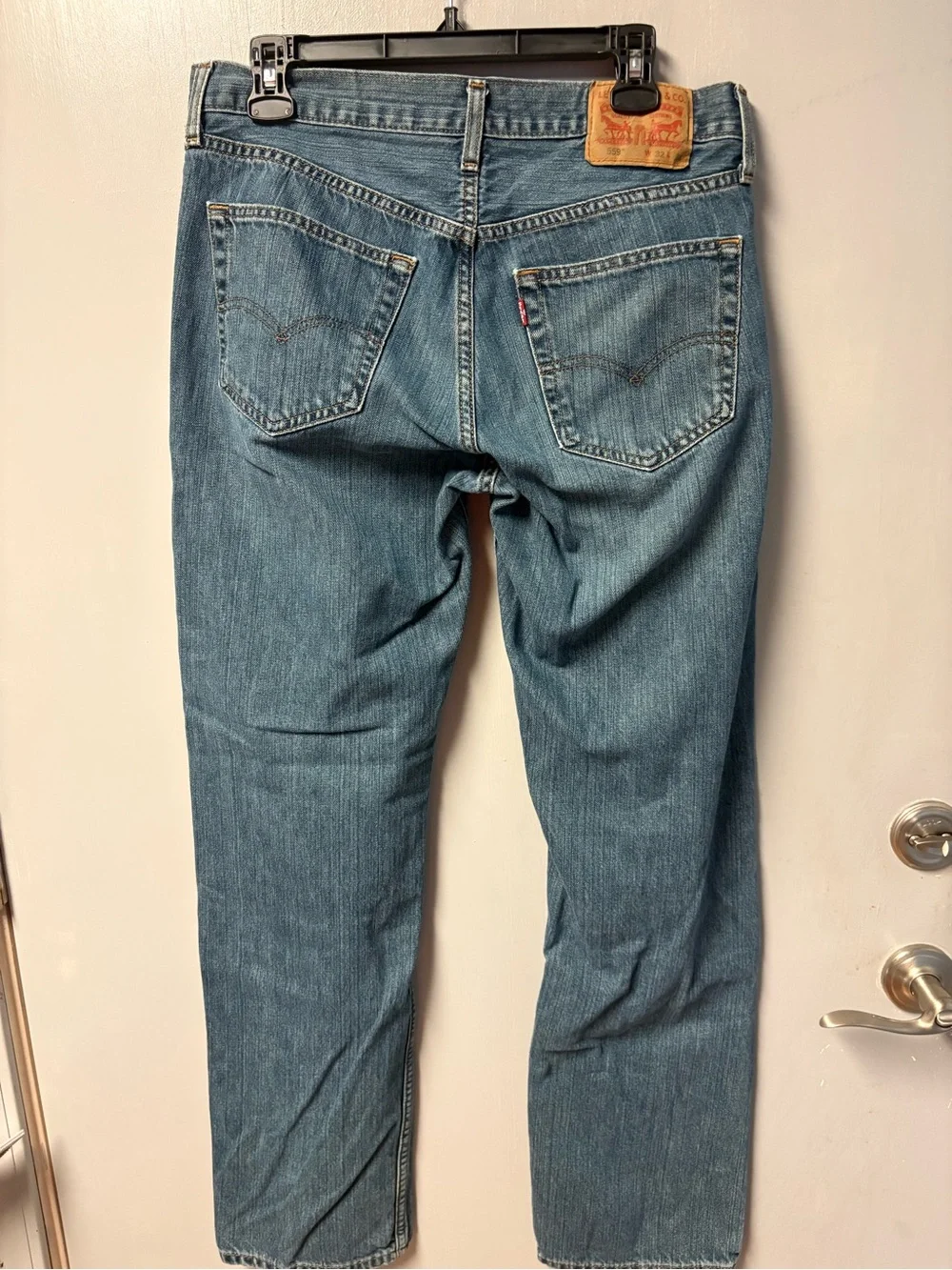 Levi's 559 Men's Blue Denim Jeans - Relaxed Straight Fit size 32 x 34
